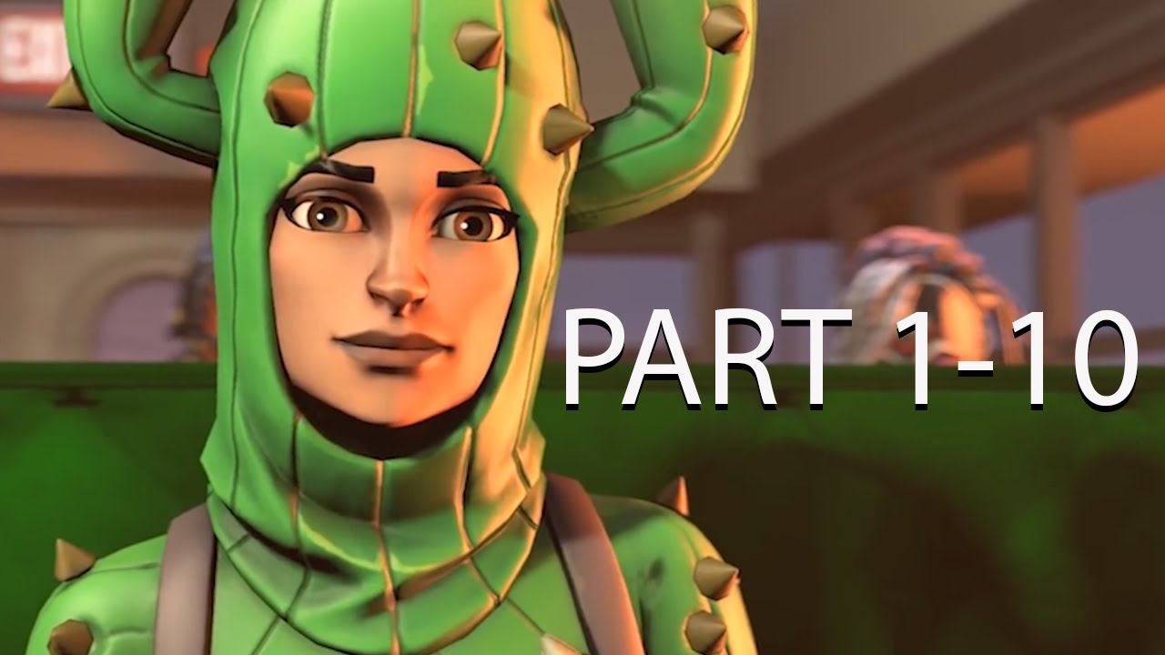 What Really Happens On The Fortnite Battle Bus: Part 1-10 (SFM Animation)