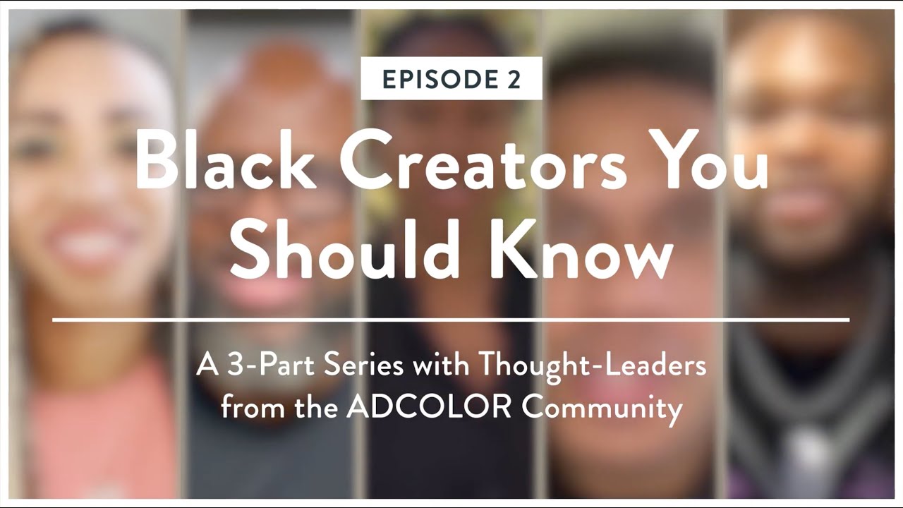 Community Conversations: Black Creators You Should Know
