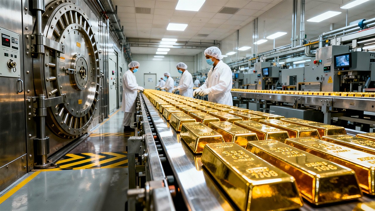 Как производится золото на фабриках – Золотая фабрика