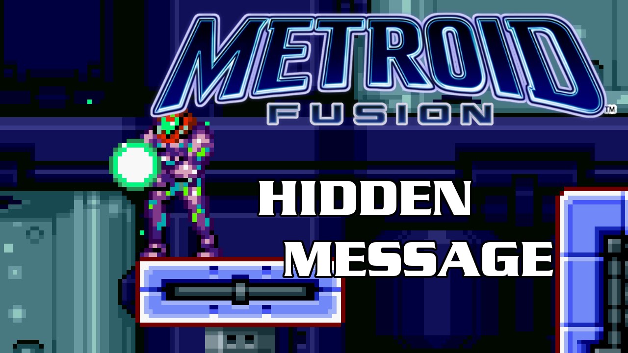 Metroid Fusion - Secret Message