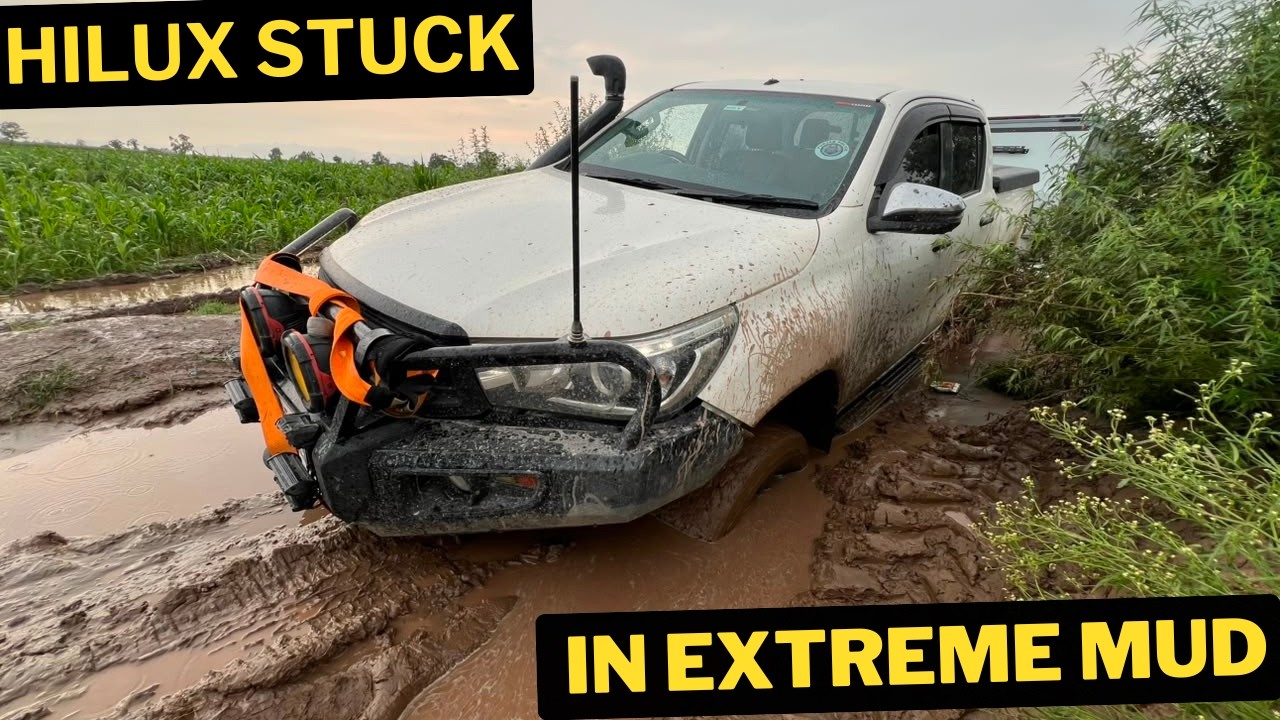 EXTREME MUD OFFROAD IN LAHORE RAINS