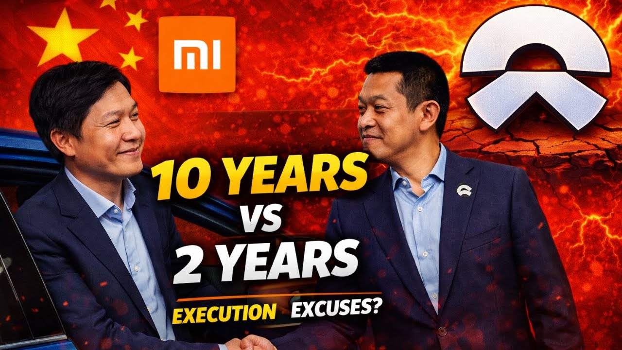 Xiaomi обгоняет NIO всего за 2 года?