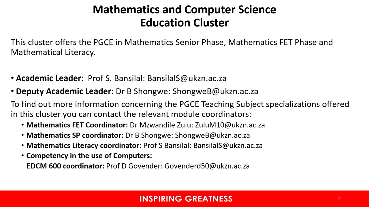 PGCE Orientation Guide 2025 Edgewood and PMB February 2025 1