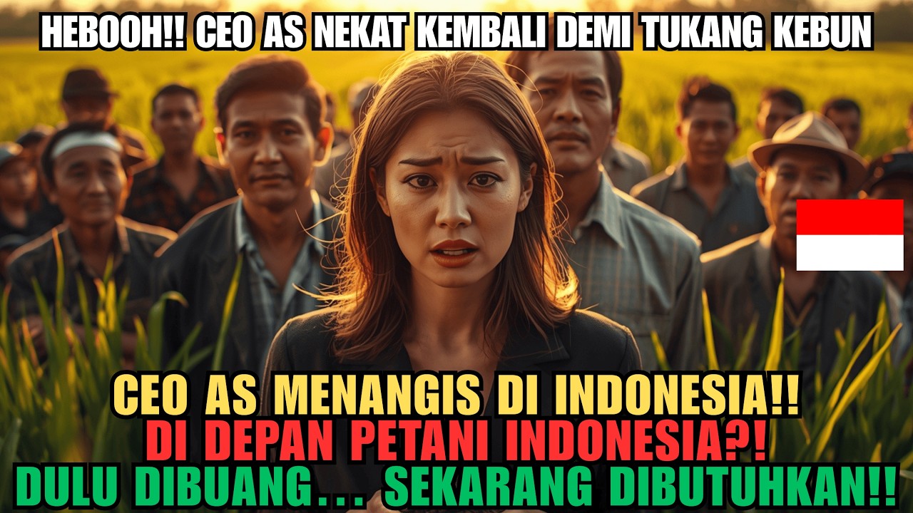 CEO AS CANTIK NEKAT BALIK KE INDONESIA… DEMI MANTAN TUKANG KEBUNNYA YANG PERNAH IA BUANG!