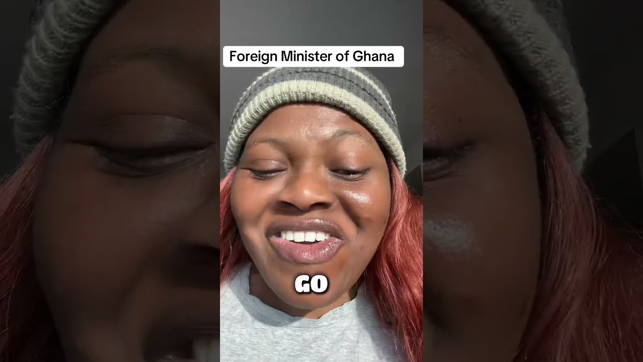 The Ghanaian foreign minister has spoken 