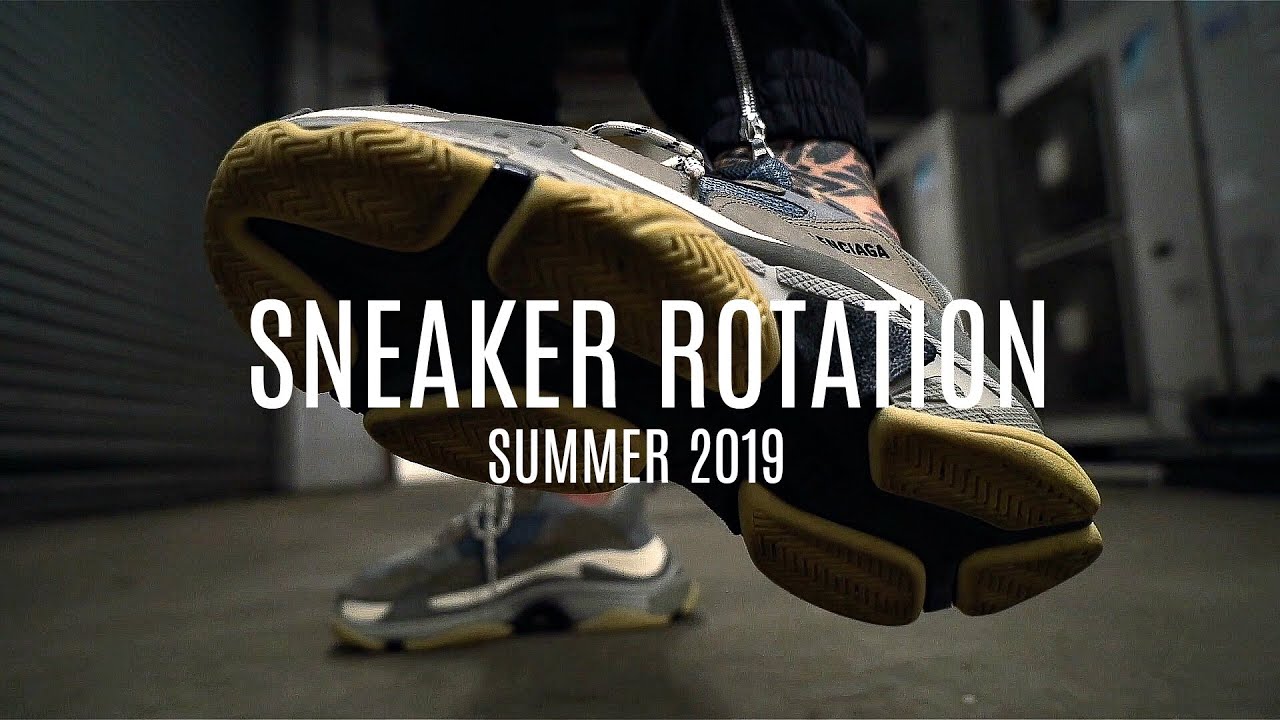 SNEAKER ROTATION SUMMER 2019 | Men's Fashion | Daniel Simmons