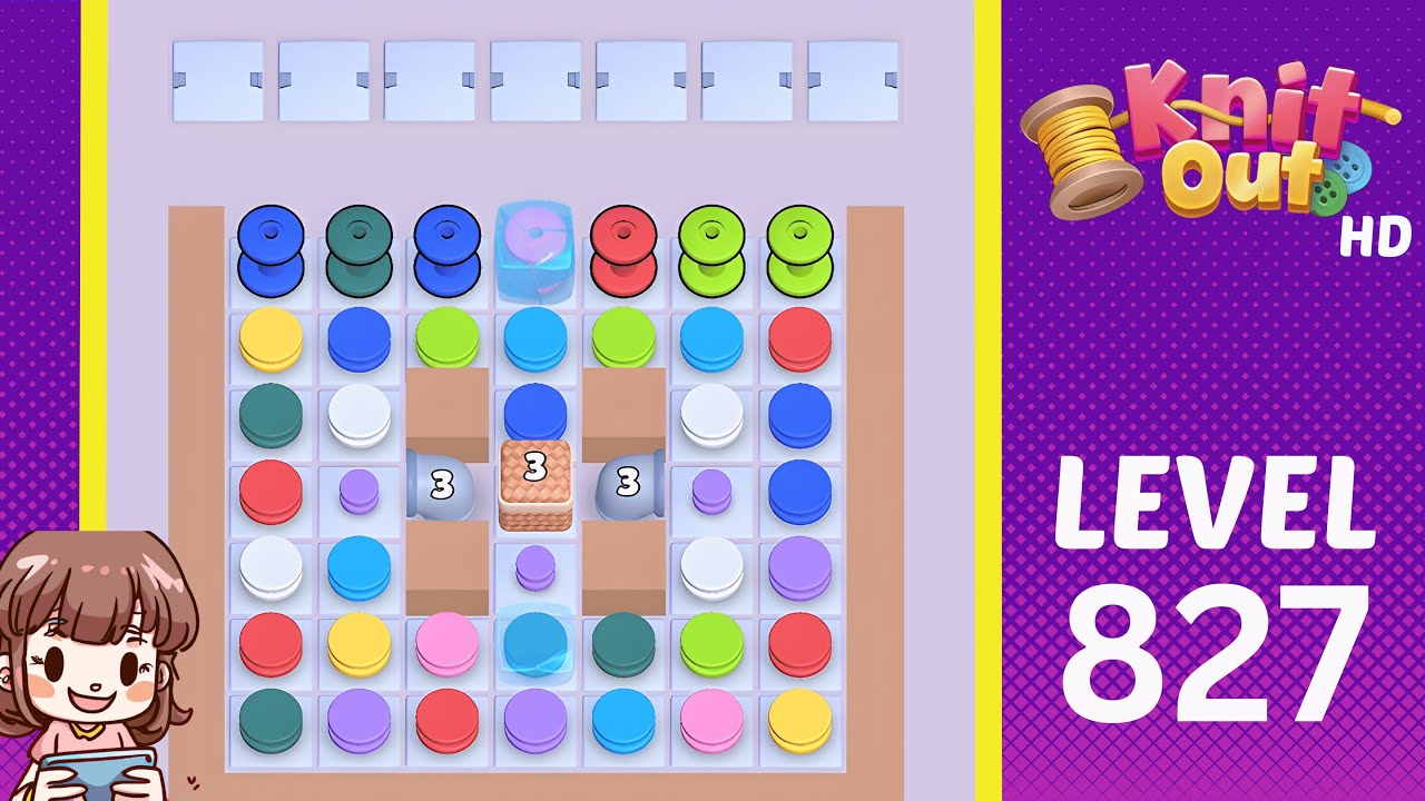 Knit Out Level 827 Solution Walkthrough