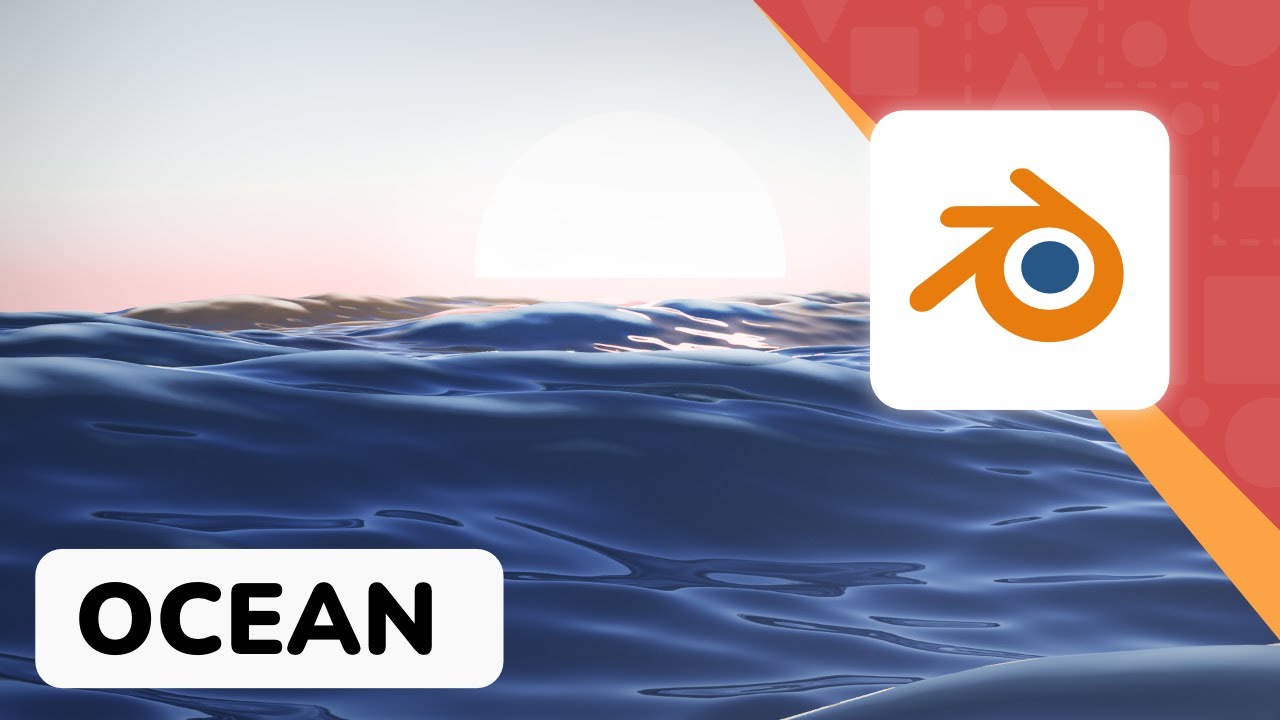 Zasymuluj CAŁY OCEAN 🌊 - Blender 2.92