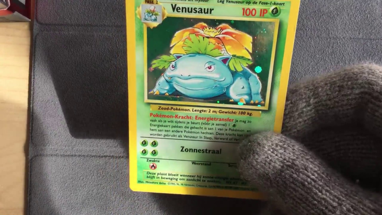 Venusaur 15/102 Base Set (Dutch) - Pokemon Holo