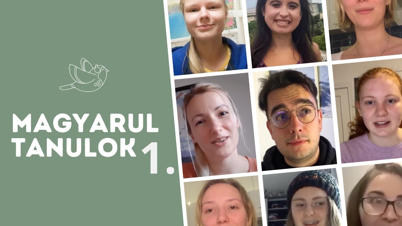 🇭🇺 Magyarul tanulok 1. rész - Hungarian with Sziszi
