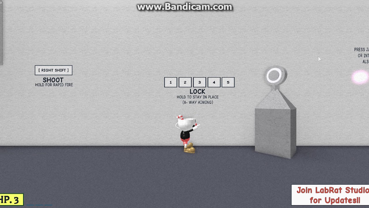 cuphead in roblox (link to game in desc)
