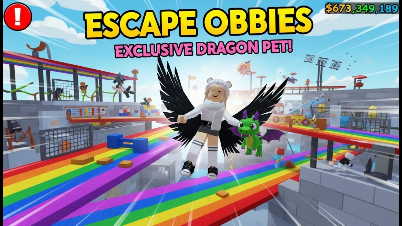 i start with EXCLUSIVE ROBUX in Escape Lobbie for Brainrot Roblox (P2W)