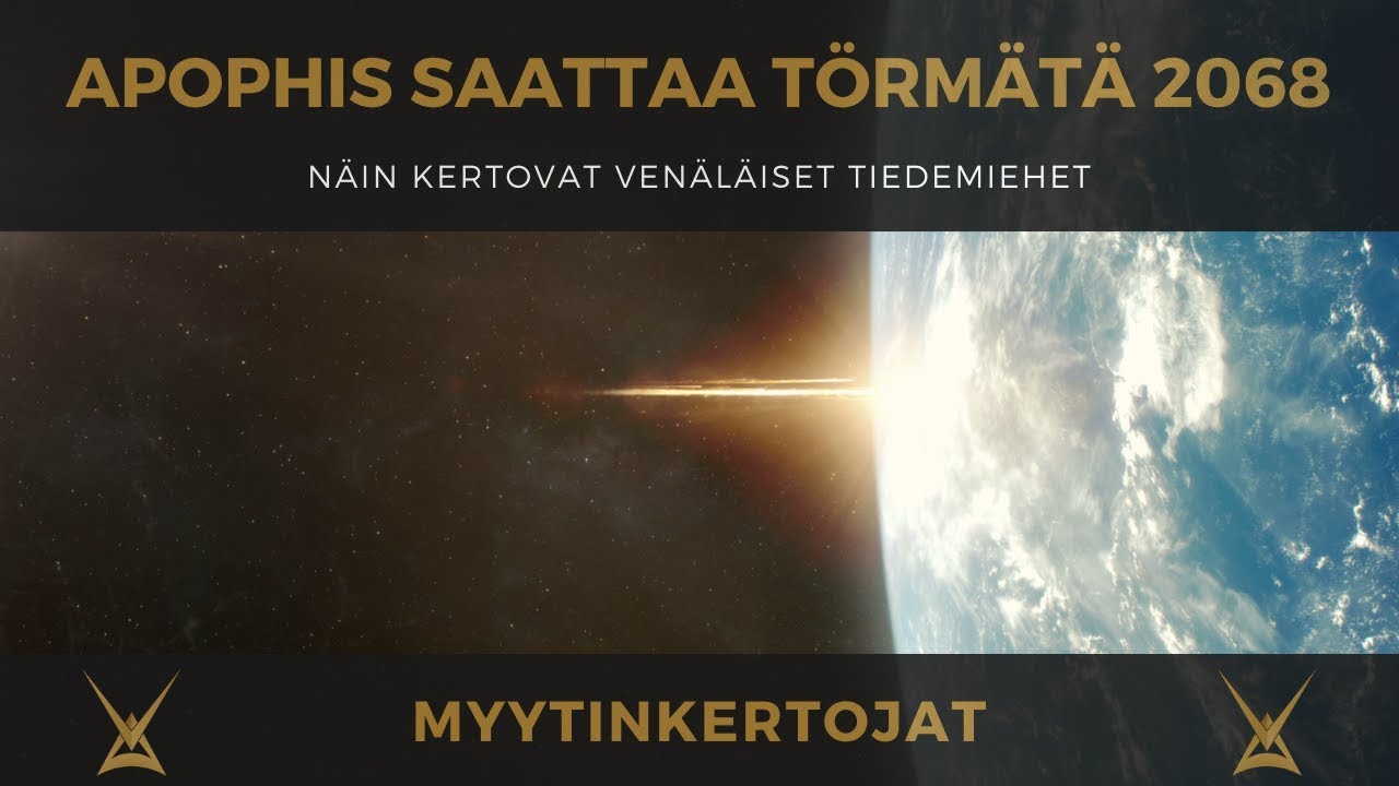 Apophis saattaa t&ouml;rm&auml;t&auml; 2068 - n&auml;in kertovat ven&auml;l&auml;iset tiedemiehet