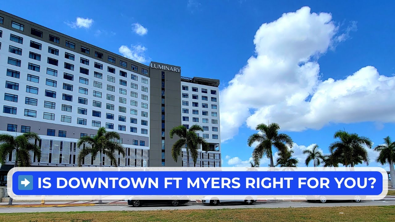 Downtown Ft Myers Florida Tour