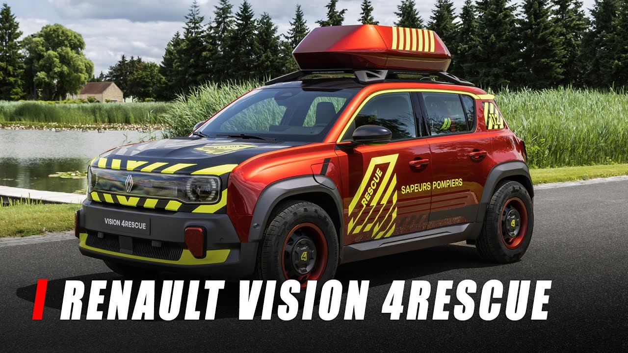 Renault Vision 4Rescue Mobile Command Center