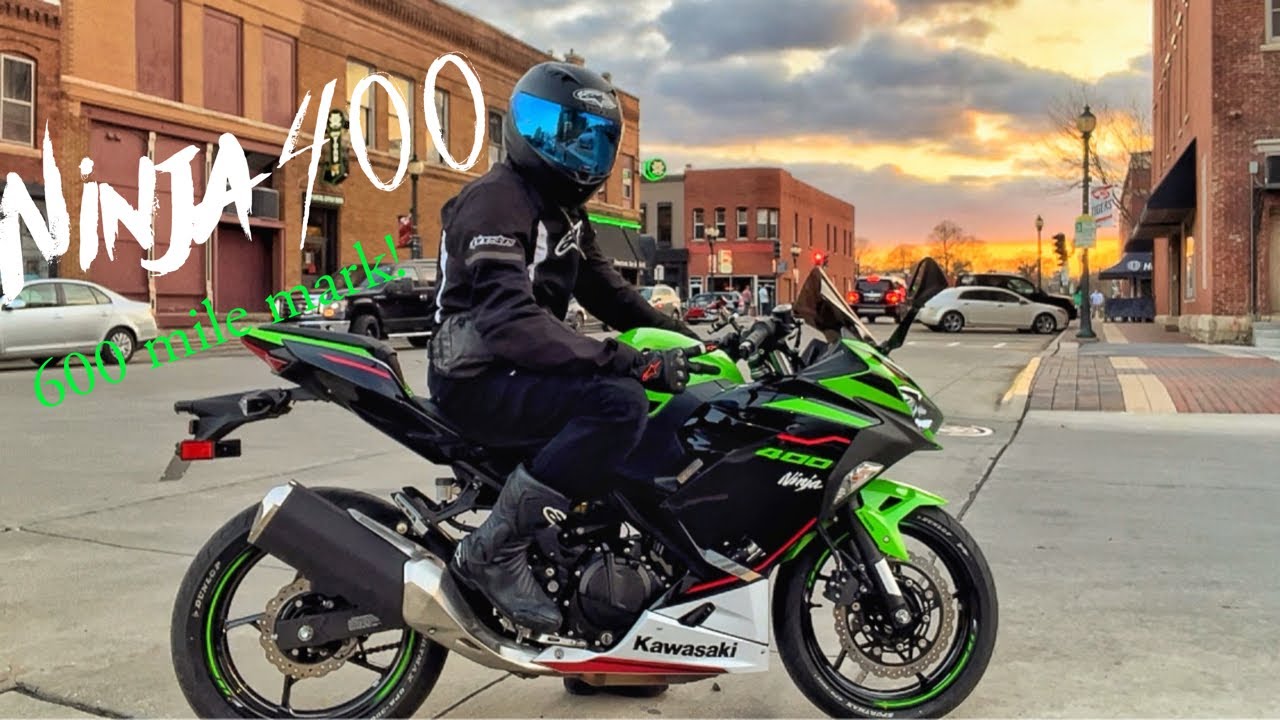 2022 Ninja 400 krt 600 mile review