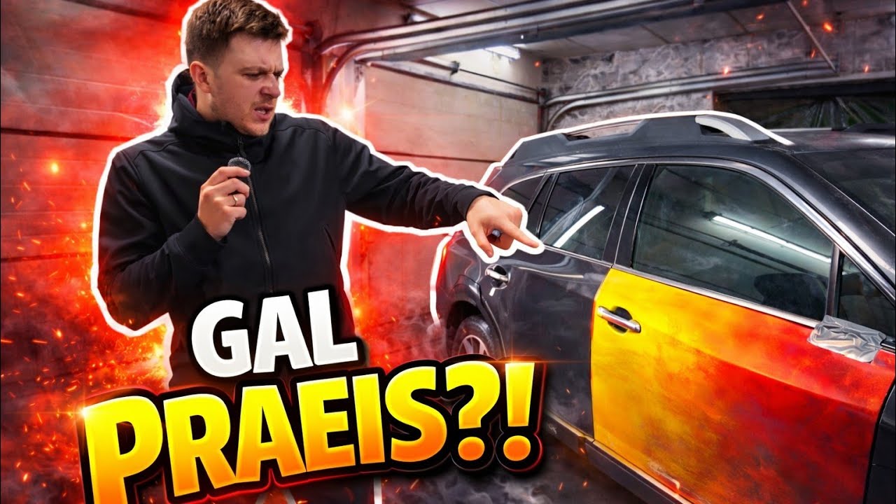 DAŽYMAS BE UŽMETIMŲ | NESIGAVO... 