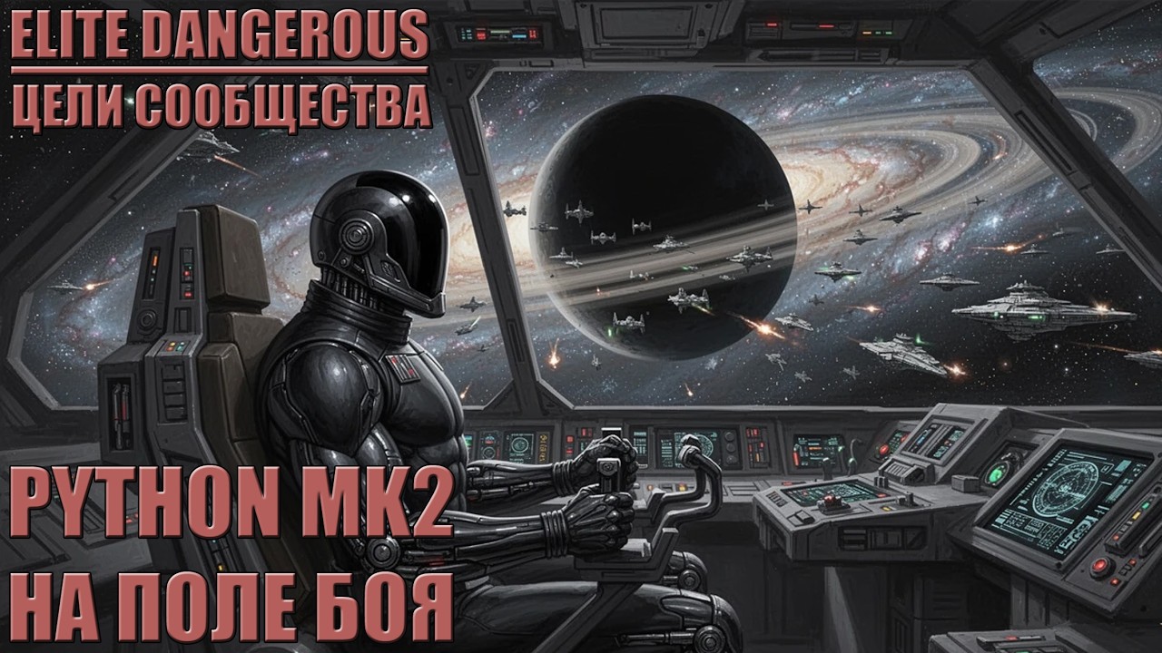 PYTHON MK2 НА ПОЛЕ БОЯ | ЦЕЛИ СООБЩЕСТВА | ELITE DANGEROUS