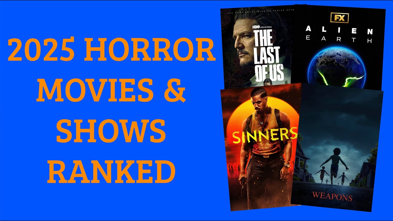 RANKING 2025 Horror Movies + TV Shows