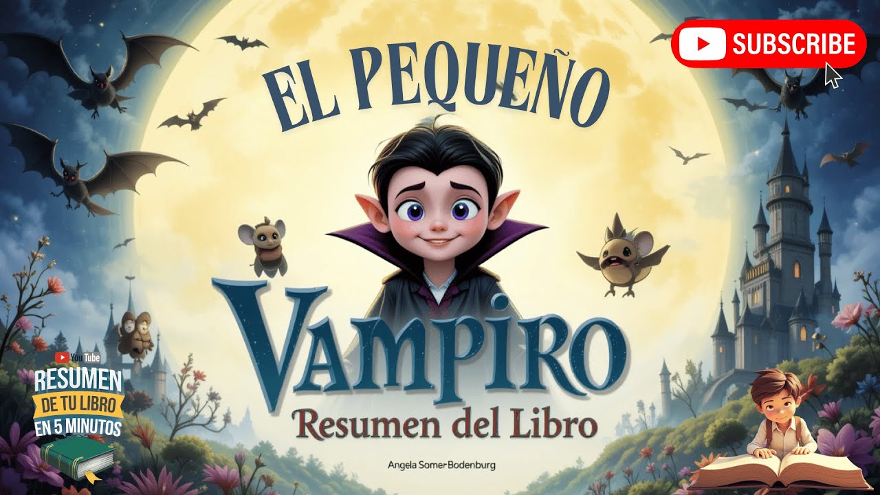 Resumen de 'El Pequeño Vampiro' 🧛‍♂️ | La Aventura de un Amigo Inusual #resumendelibros #literatura