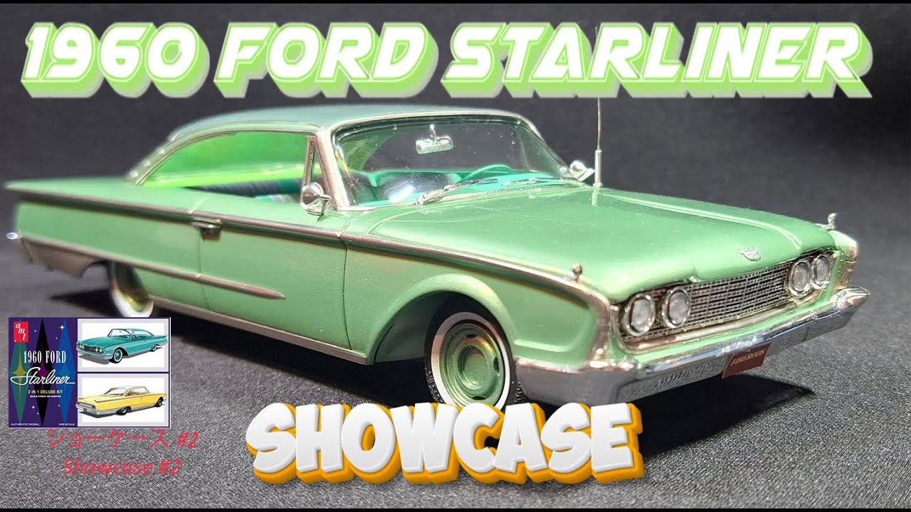 Showcase 1960 Ford Starliner 1:25 AMT