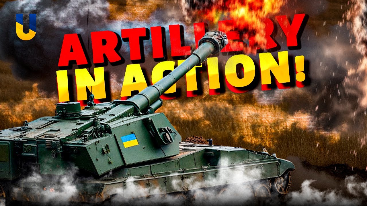 Ukrainian guns POUND Russian troops in Donbas, wiping out enemy positions