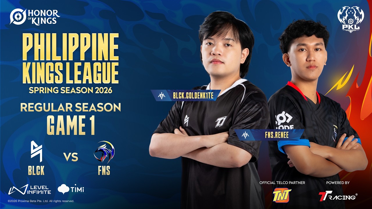 PKL Spring Season 2026 | Group Stage Week 2 Day 1 -  BLCK vs FNS | Game 1