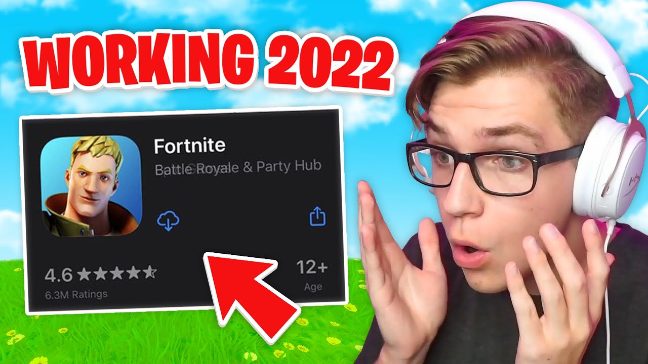 Я скачал Fortnite Mobile на iOS в 2022 году... (спустя 2 года после бана)