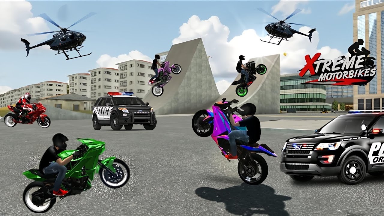 Xtreme Motorbikes Simulator - High Graphics Superbike Racing Gameplay Android Bike Stunts Part - 21