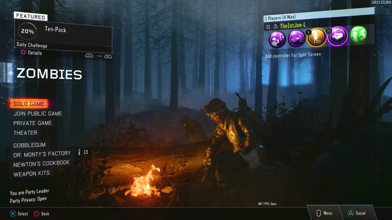Call of Duty Black Ops 3 Zombies Main Menu Theme