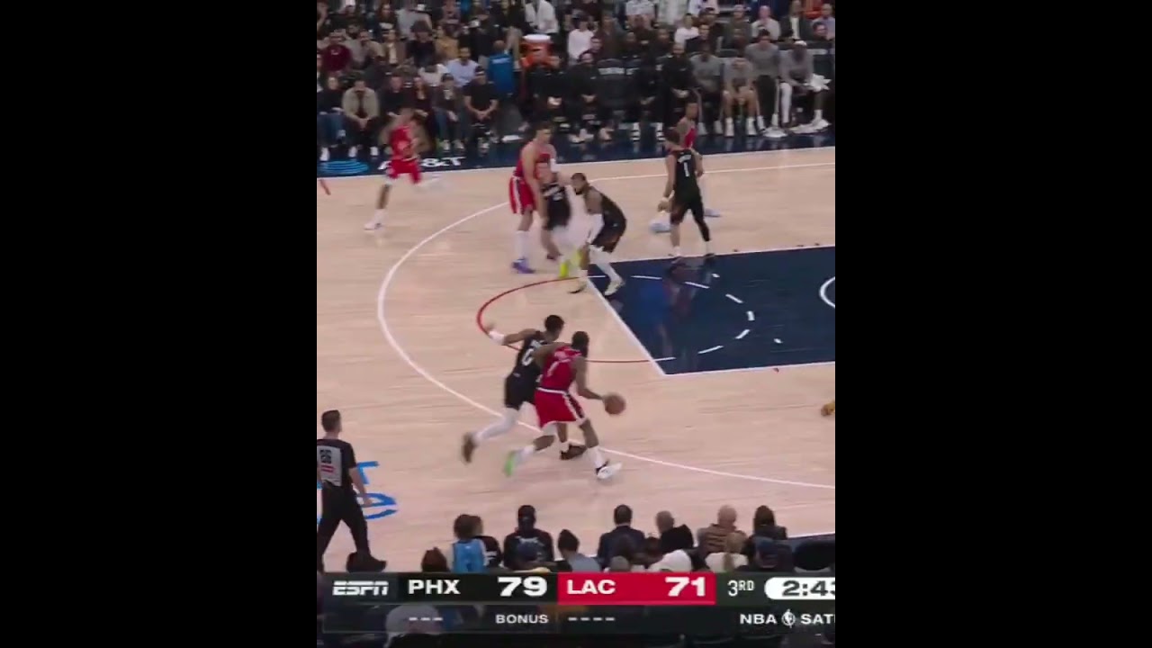 James Harden has a double-double on ESPN!12 PTS | 10 AST 