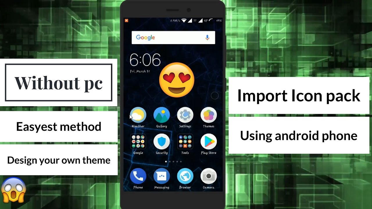 How to create your own MIUI Theme using your android phone