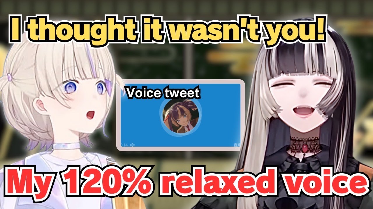 Raden’s Off-Mode Voice Is Too Cute Banchou Can’t Recognize Her[Hololive/EngSub/JpSub]