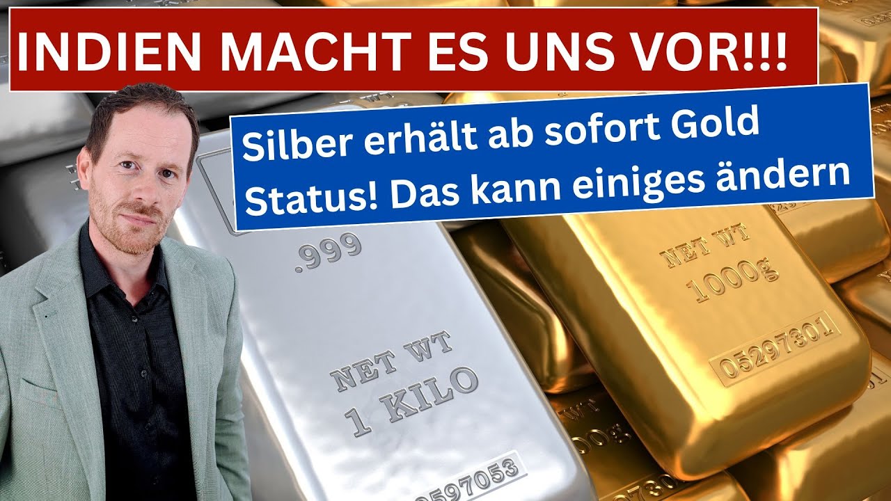 Jetzt wird Silber einfach noch wertvoller! Indien ändern die Regeln für das gefragte Edelmetall!