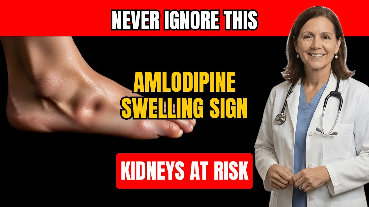 As a Cardiologist, I'm HORRIFIED: 12 Amlodipine Swelling Signs Seniors Hide From Their Doctors