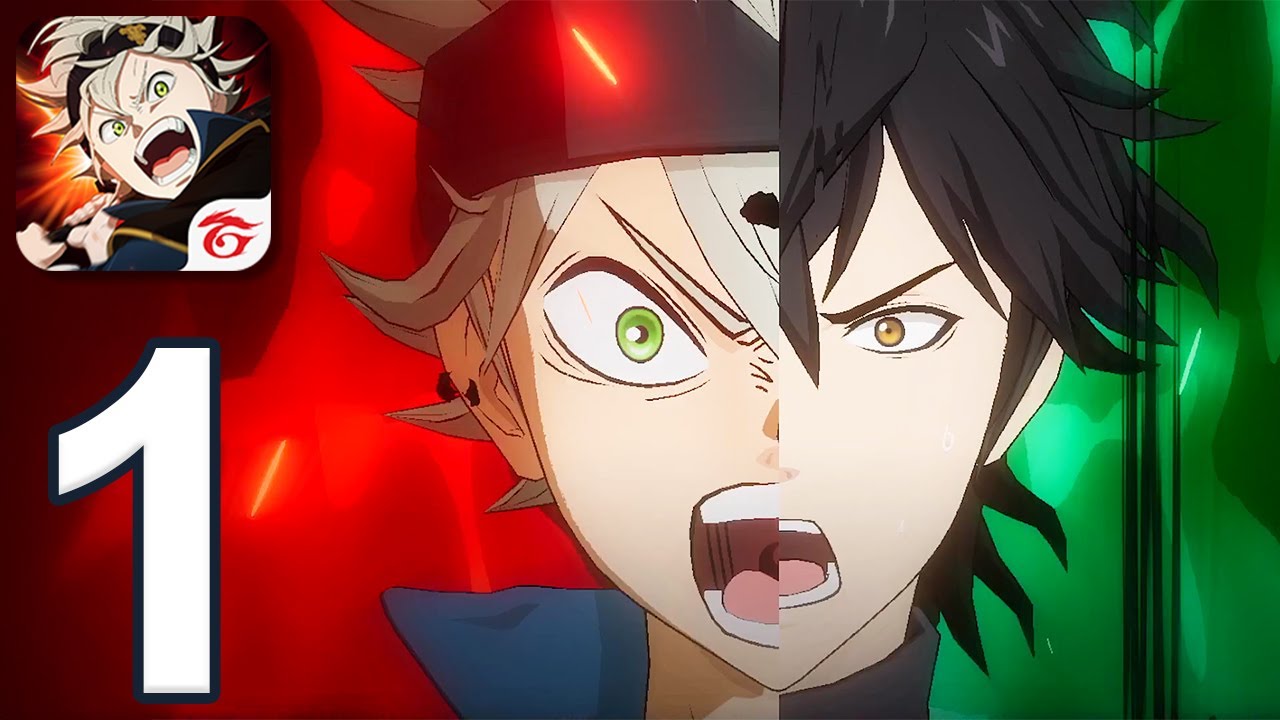 Black Clover Mobile — Прохождение игры, часть 1 — Введение и обучение (iOS, Android)
