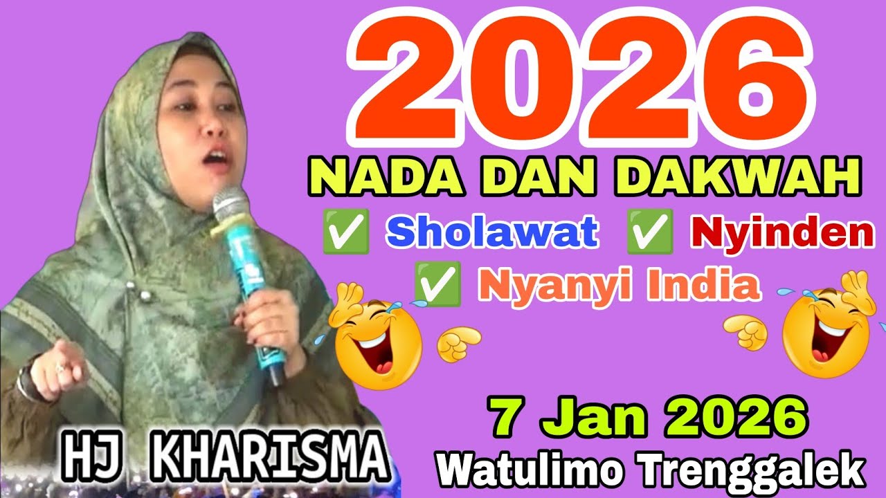 HJ KHARISMA YOGI NOVIANA TERBARU, NGAJI SAMBIL NYINDEN, WATULIMO TRENGGALEK