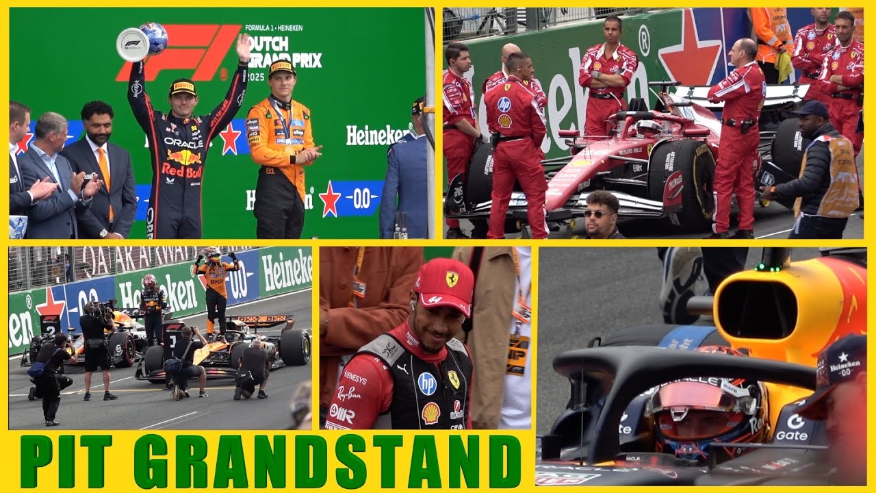 Pit Grandstand view at Dutch GP 2025