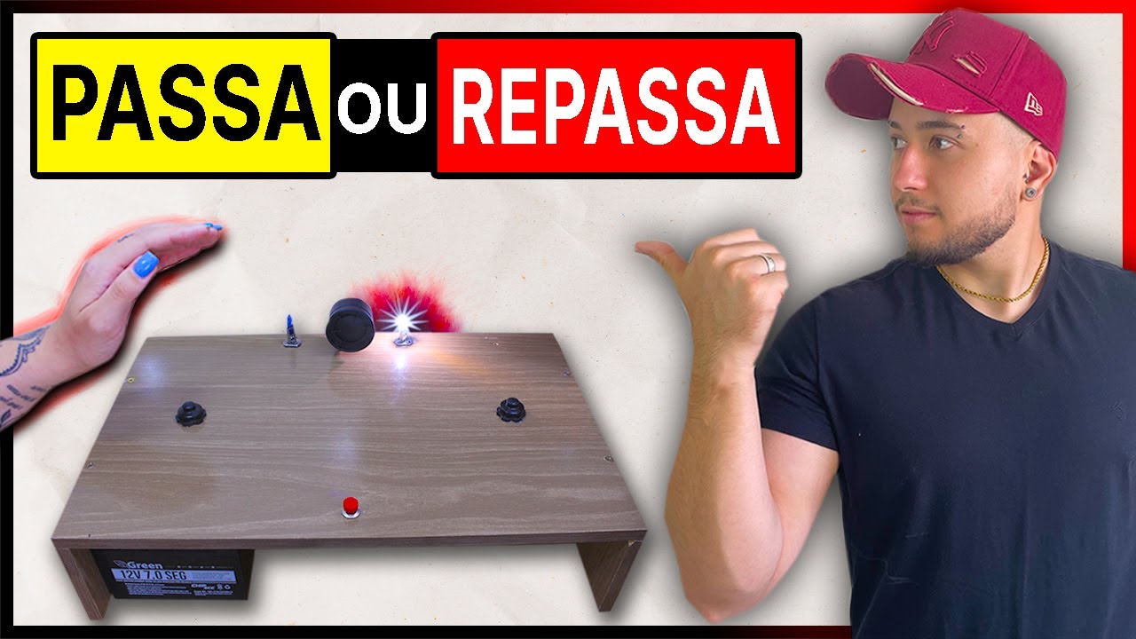 FAÇA A MAQUINA DO JOGO PASSA OU REPASSA! (Torta na cara CASEIRÃO)