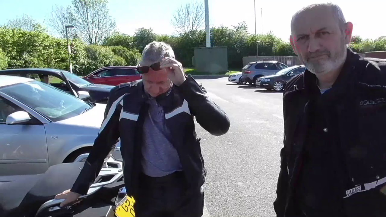 FJR1300-R1250RT-R1200GS-Speed triple R.  Flash, CK and the Caretaker Ride to Bala PT2