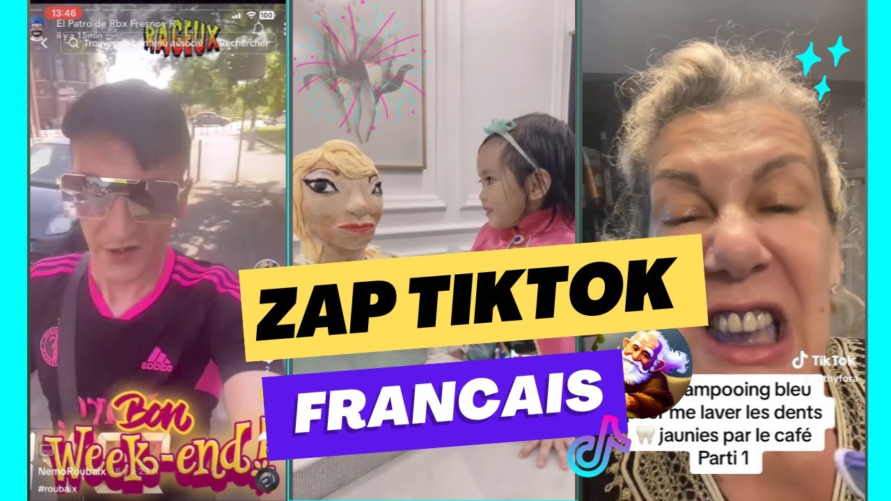 ZAP TIKTOK Papyscroll : Rire et Décadence #1 (compilation FR cringe/drôle)