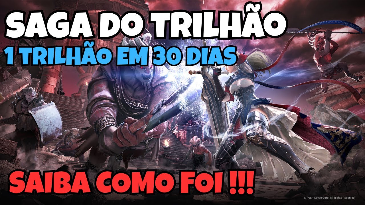 🔥 A SAGA DO TRILHÃO – DESAFIO CONCLUÍDO! 🔥