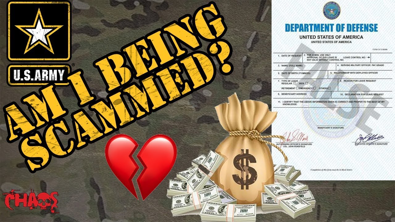 What is a military romance scam and what can I do?