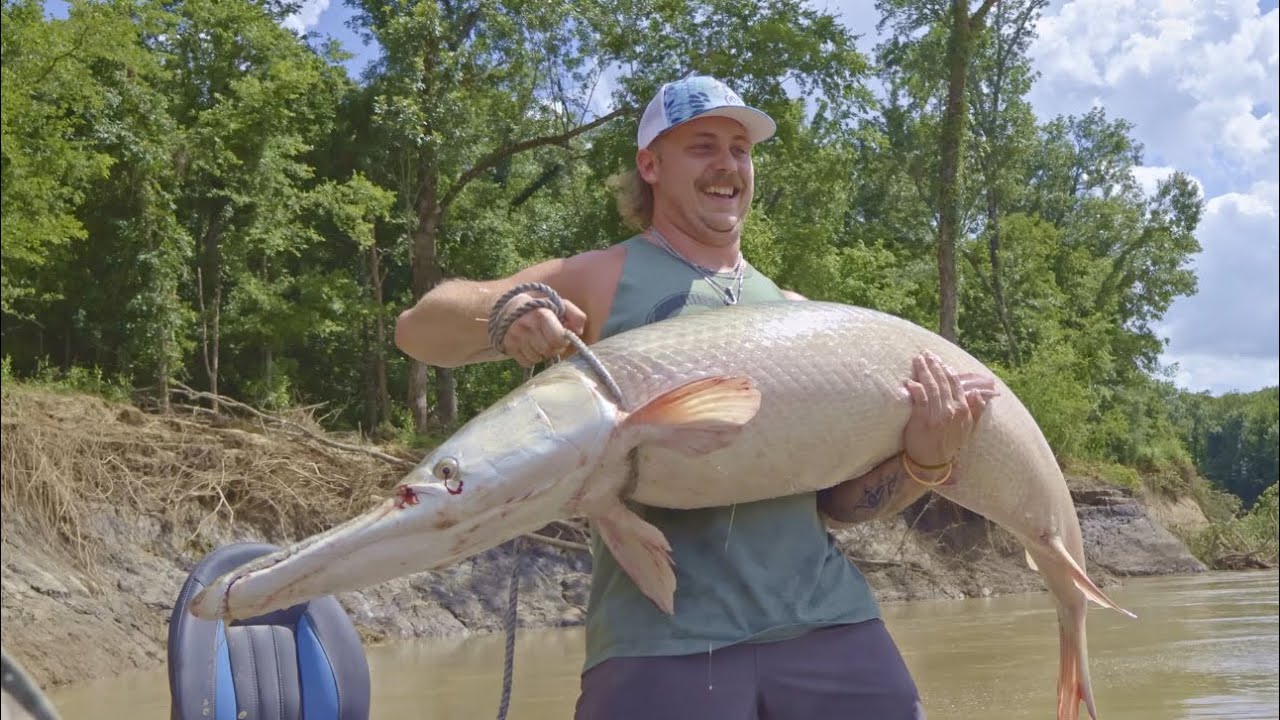 Texas alligator gar trip with hellcat revenge rods!! (Day 1)