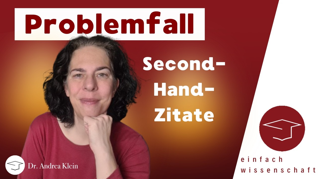 Zitate aus zweiter Hand – Gefahr für die Wissenschaft