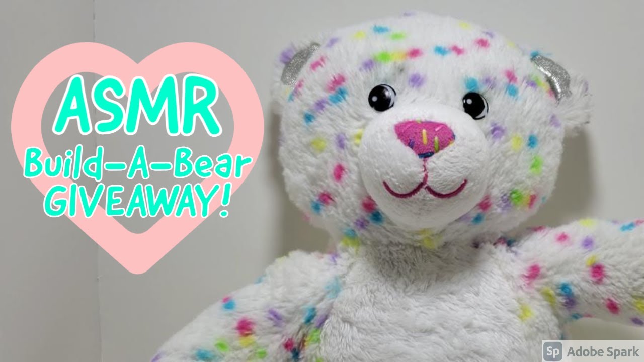 ASMR: STUFFED ANIMAL RESTORATION BUILD A BEAR GIVEAWAY (W TALKING)