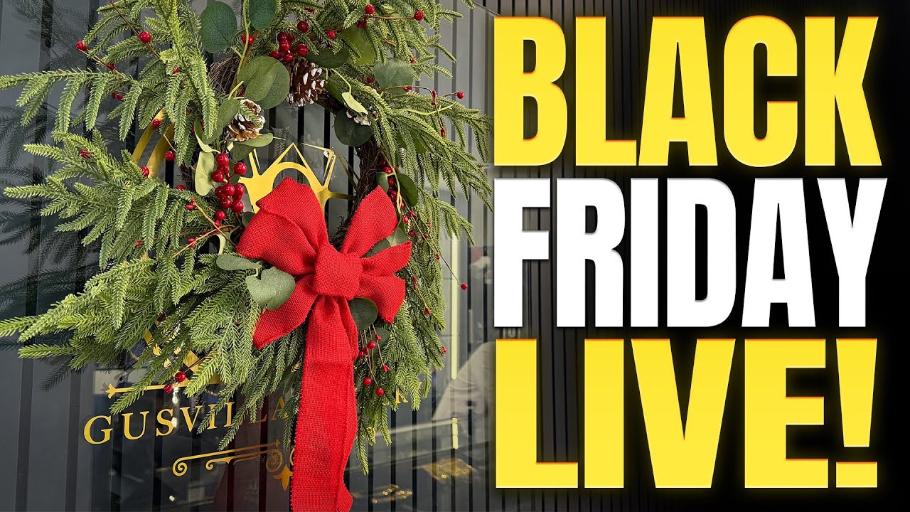 BLACK FRIDAY at Gus Villa Jewelry LIVE!