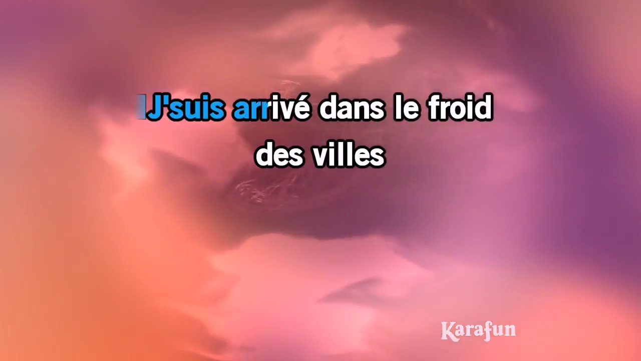 Karaoké Le coureur - Jean-Jacques Goldman *
