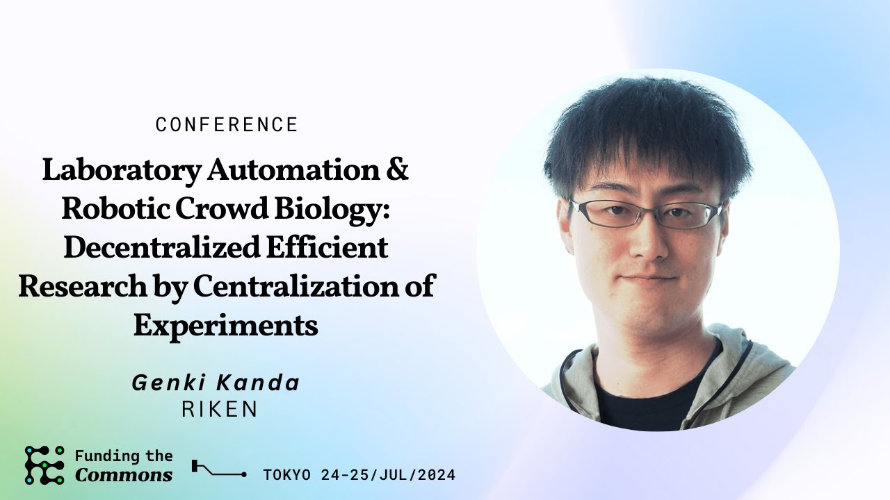 Laboratory Automation & Robotic Crowd Biology - Tokyo 2024