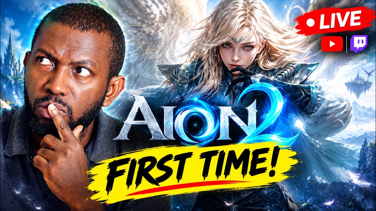 AION 2 FIRST PLAYTHROUGH! 👀 Going In Completely Blind | Come Play With Me